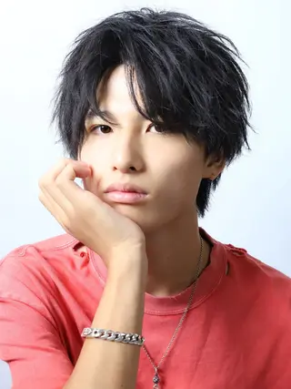 ショート パーマ メンズ Osmann Men's Hair Salon御茶ノ水神保町店【オスマン　メンズ　ヘア　サロン】所属・メンズ特化 富塚　瑠士のヘアスタイル
