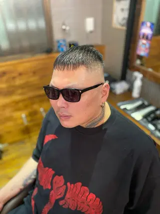 ショート パーマ BADBARBER蒲田店所属・barber goriのその他イメージ