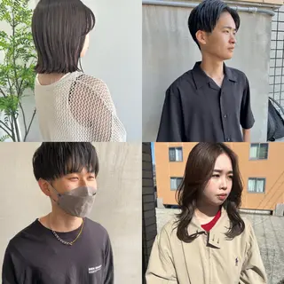 ミディアム メンズ en⁺　trust所属・山口 麗音のヘアスタイル