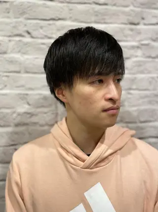 ショート メンズ 無料メンズカット❗️ 岡本晟我のヘアスタイル