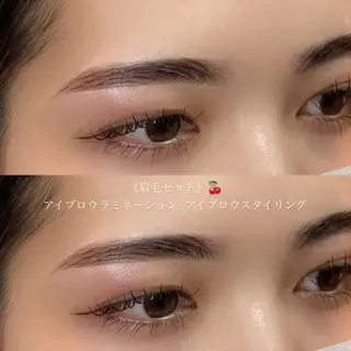 アイブロウ 束感マツエク 弥のマツエク・マツパデザイン