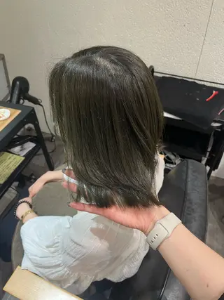 ミディアム カラー nijika/ カラーモデル募集🫧のヘアスタイル