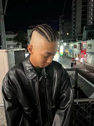 ヘアアレンジ メンズ 津田 莉子のヘアスタイル