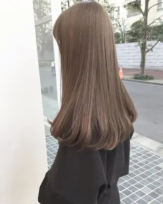 ロング カラー 縮毛矯正/ネイル 🌻ひまわり🌻のヘアスタイル