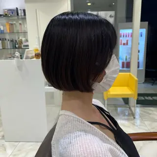 ショート 白髪染め /増田桃子のヘアスタイル