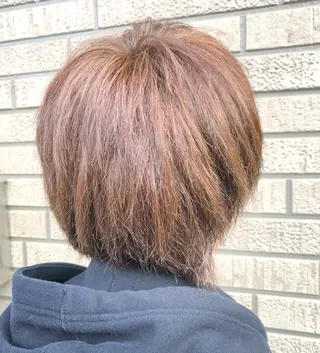 ショート カラー メンズ ハイトーン/ブリーチ 八重津 晃輔のヘアスタイル