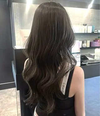 ロング カラー ダブルカラー🫐 /まゆ🎀のヘアスタイル