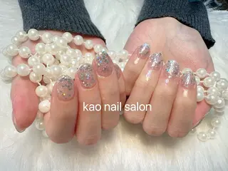 ネイル kao nail マグネット/長さだしのネイルデザイン