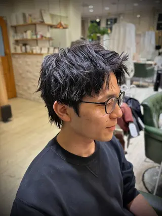 メンズ 松尾 空唯希のヘアスタイル