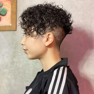 ショート カラー パーマ ヘアアレンジ ネイル マツエク・マツパ 中元 淳のヘアスタイル