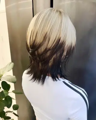 ミディアム カラー カラー系/カット特化 🟠オオタキマサシのヘアスタイル