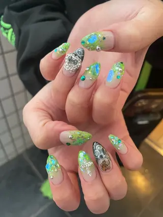 ネイル Nail ヌシん家 AKANEのネイルデザイン