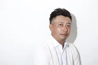 ショート メンズ 染谷 周のヘアスタイル