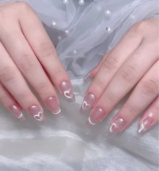 ネイル 🎀も ものネイルデザイン