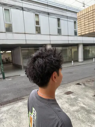 パーマ メンズ 🫧艶髪職人/相模 大野/新井公輔🫧のヘアスタイル