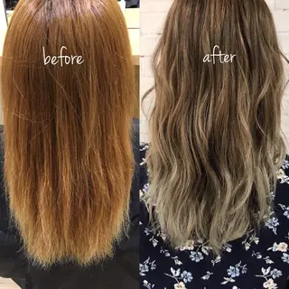 ロング カラー stujio所属・神宮前🌈カット/ 髪質改善/カラーのヘアスタイル