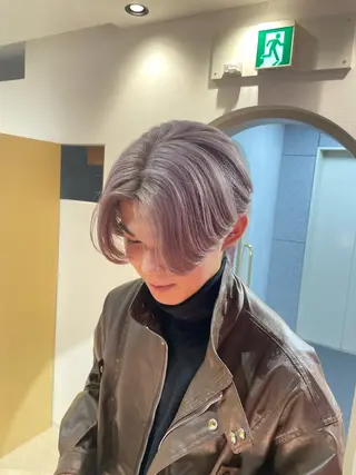 メンズ acroあべの店所属・🧸ブリーチモデル /透明感🎀のヘアスタイル