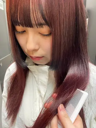セミロング カラー lill　瑠 菜のマツエク・マツパデザイン