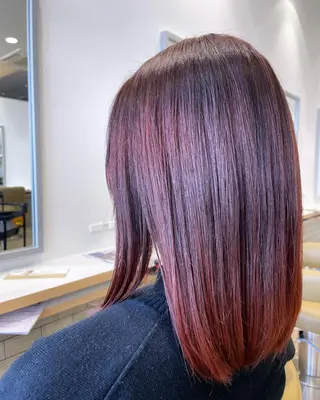 セミロング ルクール柏崎店　大倉 日和のヘアスタイル