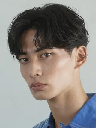 パーマ メンズ fifth原宿 宮部蓮のヘアスタイル