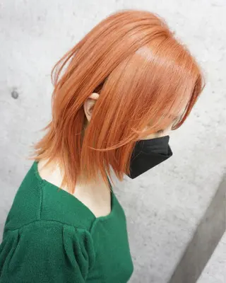 ミディアム マツエク・マツパ hair teria ryu 大塚のヘアスタイル