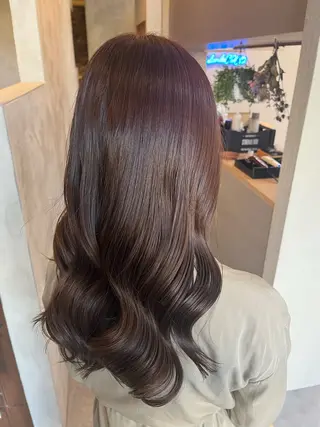 ロング カラー Salon de  COCO所属・Yuka /ツヤカラー✨のヘアスタイル