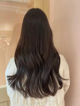 ロング マホ/日吉/髪質改善 /レイヤー/ガーリーのヘアスタイル
