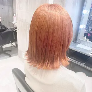 セミロング カラー ヘアアレンジ メンズ キッズ お悩み解決美容師 💐AMIのヘアスタイル