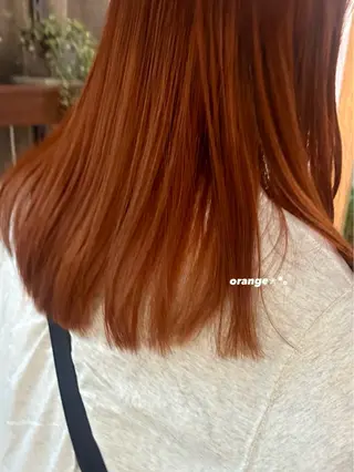 セミロング カラー 暖色カラー/レイヤー 🌙 オノユリカのヘアスタイル