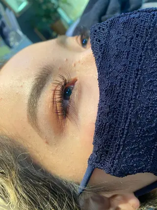 ショート カラー ヘアアレンジ ネイル マツエク・マツパ 💓💓彩 音💓💓のマツエク・マツパデザイン