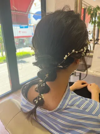 ヘアアレンジ 🔷岡村主明🔷 Lafestaのヘアスタイル