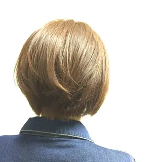 ショート カラー ヘアアレンジ BonD hairのヘアスタイル