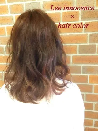 ミディアム セミロング ロング カラー カラー/髪質改善スペ シャリスト宮本　伸一のヘアスタイル