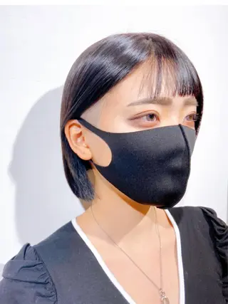 ミディアム ayumi🦖/ ブリーチカラーのヘアスタイル