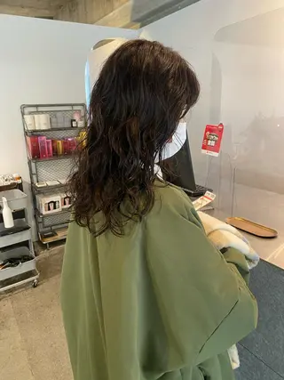 セミロング パーマ natsune /レイヤーカットのヘアスタイル