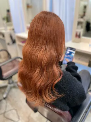 ロング カラー 韓国ヘア🤍髪質改善 🇰🇷AKANEのヘアスタイル