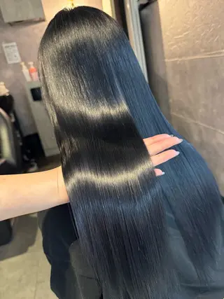 ロング カラー elubylovis mana💜のヘアスタイル