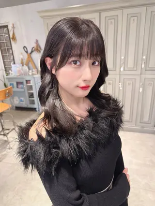 ミディアム 瀬畑 拓海のヘアスタイル