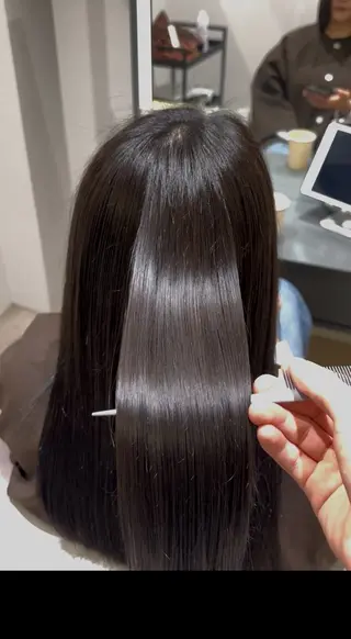 ロング メンズカットモデル カラーモデル水橋柊太のヘアスタイル