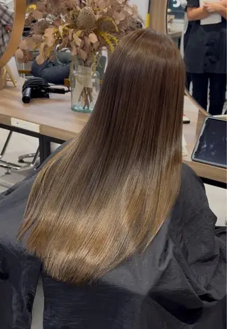 ロング カラー 暗髪/艶カラー /yaekaのヘアスタイル