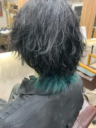 ショート カラー memento 斎藤大覚のヘアスタイル