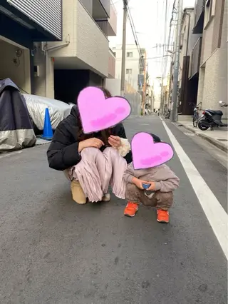 カラー パーマ キッズ eyesburg W/est所属・ショート 村上のヘアスタイル