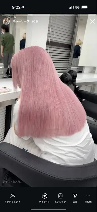 ロング カラー 海外girl/ハイト ーン/riko🫧のヘアスタイル