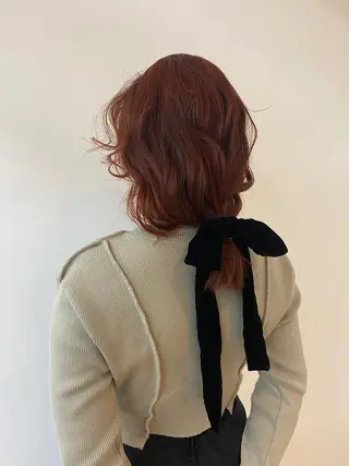 セミロング THE  AGATA TOKYO所属・外国人風パーマ/デザ インカット🦕✨アミのヘアスタイル