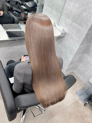 ロング カラー パーマ 🌈艶髪/髪質改善 新宿itouのヘアスタイル