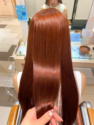 ロング 🦋‪ハイトーンカラ ー🦋‪熊田 史織のヘアスタイル