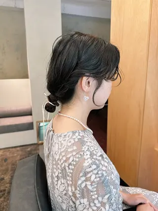 ヘアアレンジ yupi🐈‍⬛ レイヤー/パーマのヘアスタイル