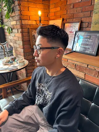 ショート フォーコーナーズカットショップ本店所属・設楽 カットモデル募集中のヘアスタイル