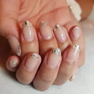 ネイル 川畑爪商店 品川高輪 同時施術が人気🌿のネイルデザイン