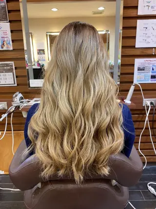 ロング カラー 韓国レイヤー/ 顔周り💕田中将吾のヘアスタイル